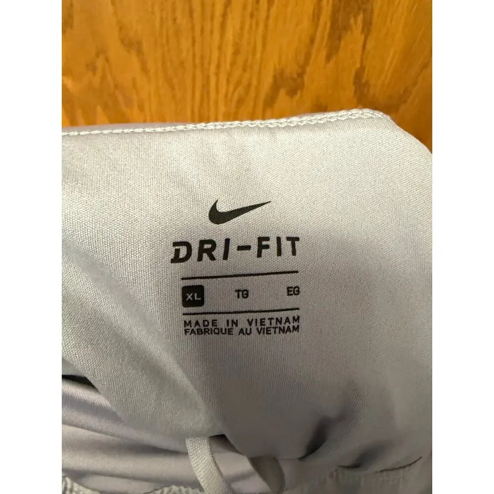 Nike Dri-FIT Athletic Skort Women's XL Light Gray Running Shorts